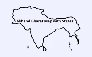 Akhand Bharat Map with States